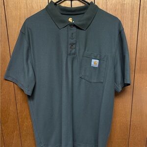CARHARTT LOOSE FIT MIDWEIGHT SHORT-SLEEVE POCKET POLO
